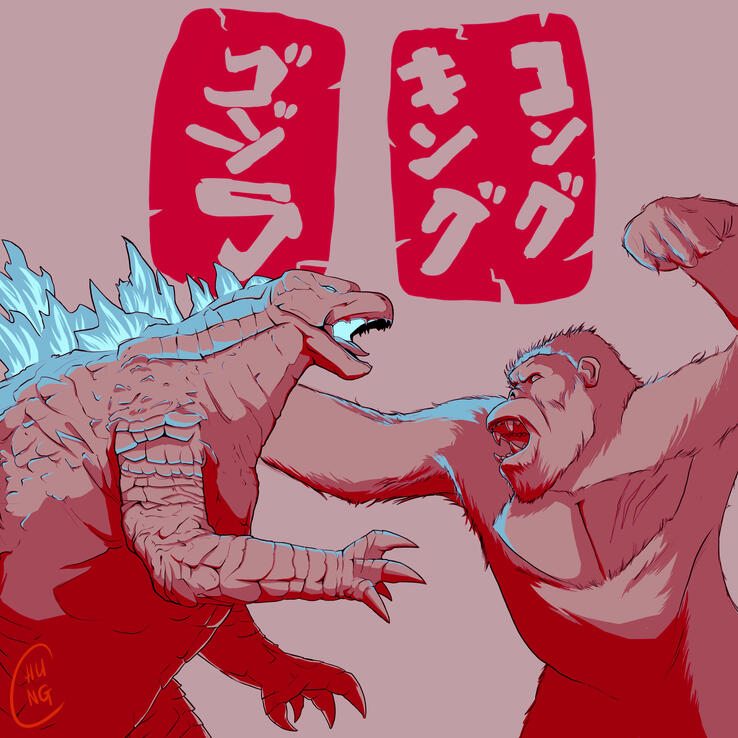 Kong V Godzilla // Cameron Chung